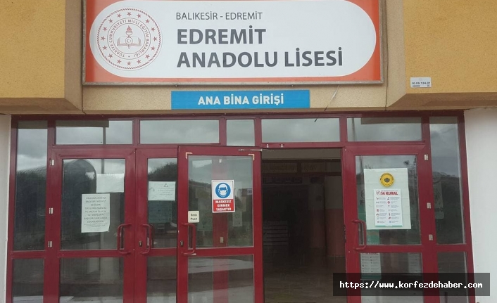 Edremit Anadolu Lisesi, İlçemizin Üçüncü Proje Okulu Oldu