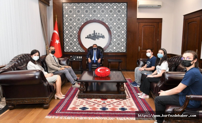 Sırrı Yırcalı Anadolu Lisesi'nden Vali Şıldak'a Ziyaret 