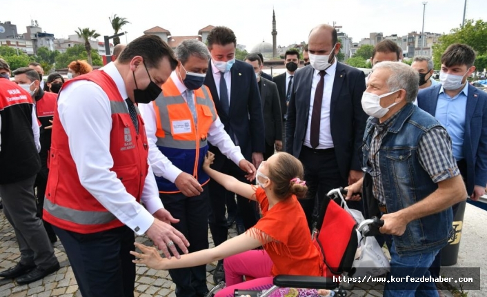 Temizlik seferberliğinde günün fotoğrafı