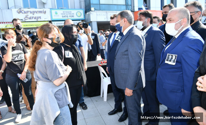 Vali Şıldak Cenaze Törenine Katıldı