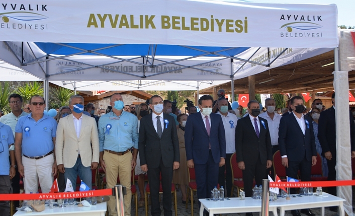 Ayvalık’ta ulusal mavi bayrak ödülleri sahiplerini buldu