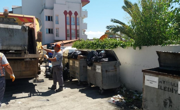 Ayvalık’ta rekor çöp toplandı