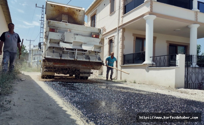 Büyükşehir çalışıyor yollar güzelleşiyor