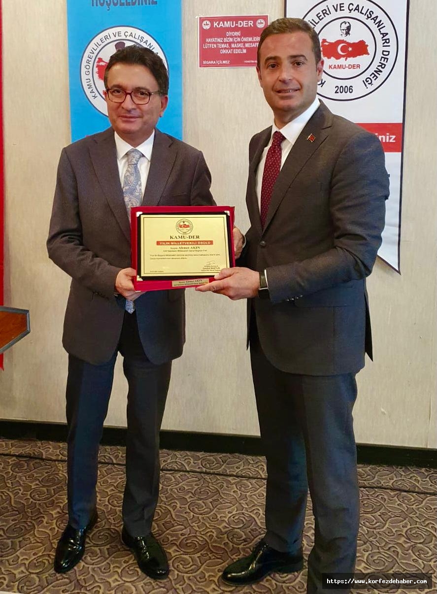 CHP Genel Başkan Yardımcısı Ahmet Akın Yılın Milletvekili seçildi.