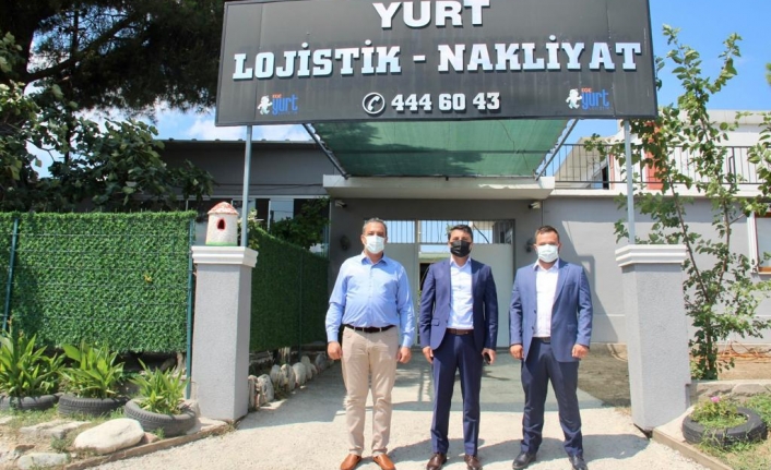 Kaymakam Ünsal'dan Ege Yurt Lojistik Firmasına ziyaret