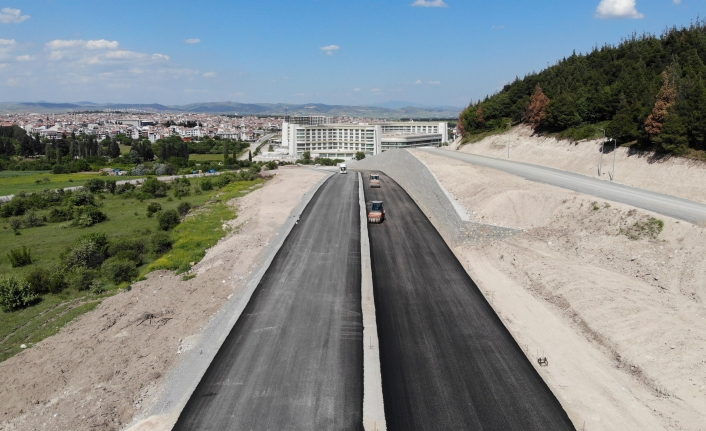 Büyükşehir OSB yolunu kısa zamanda hizmete açacak