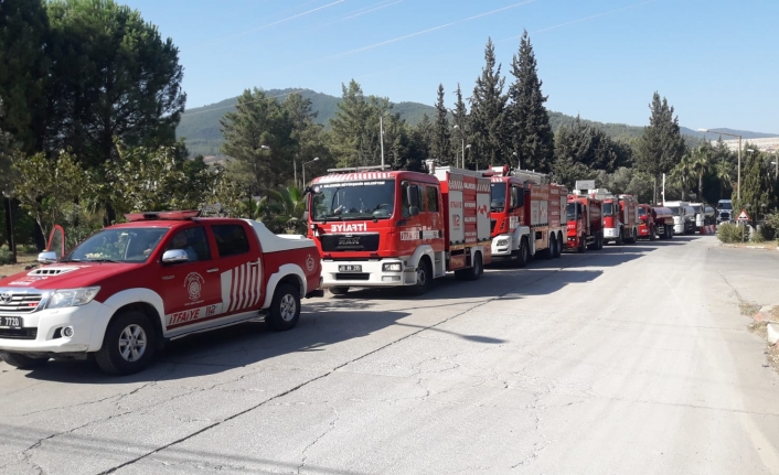 Marmaris'e desteğe giden ateş savaşçıları dönüyor