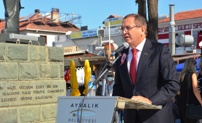 Ayvalık’ta düşman işgalinden kurtuluşun 99. yıl dönümü coşkusu