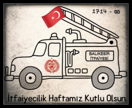 İtfaiye Daire Başkanı Halil Yılmaz'dan anlamlı mesaj..