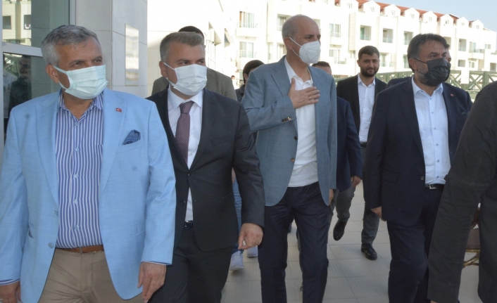 Numan Kurtulmuş Edremit'te