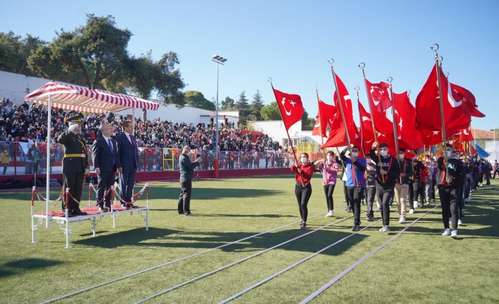 Ayvalık’ta görkemli Cumhuriyet Bayramı kutlaması