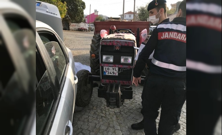 Gömeç'te korkunç kaza: Traktörün tekerinin altında kaldı