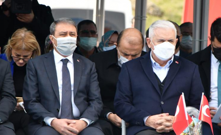 Eski Başbakan ve AK Parti Genel Başkan Vekili Binali Yıldırım Balıkesir'de