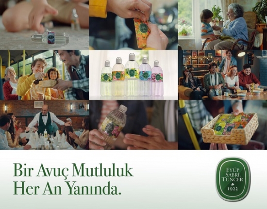Eyüp Sabri Tuncer, Beş Reklam Filmi ile  “Bir Avuç Mutluluk” Diyor