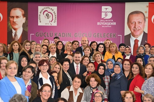 Türkiye Kadın Muhtarlar Derneği Buluşması’na Büyükşehir ev sahipliği yaptı
