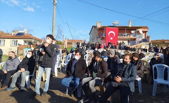 "İvrindi'de siyanürlü altın madenciliği istemiyoruz"