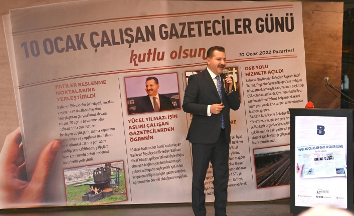 Başkan Yılmaz'ın 10 Ocak'a damga vuran sözleri: "Aslını çalışan gazetecilerden öğrenin"