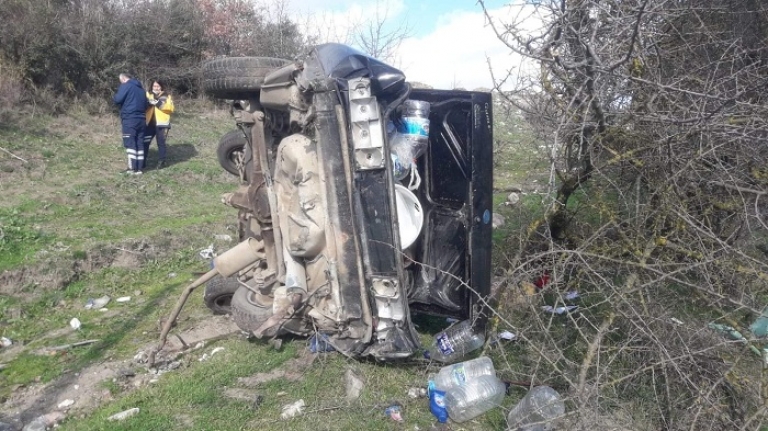 Bigadiç'teki kazada bir kişi hayatını kaybetti