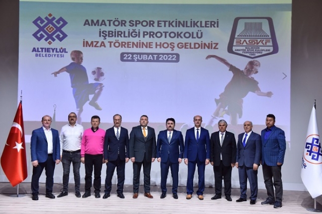 Altıeylül'de spor-eğitim işbirliği protokolü imzalandı