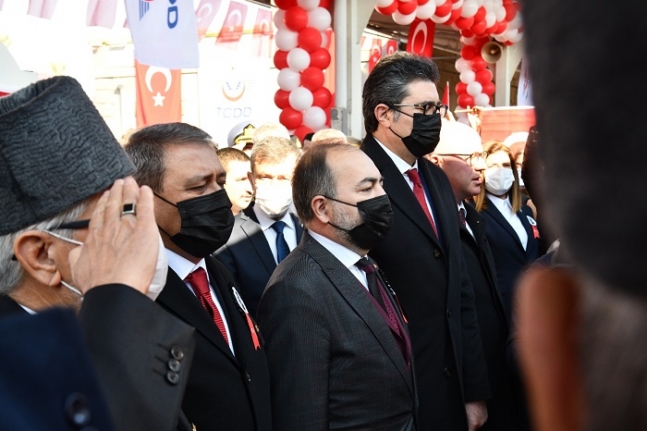 Atatürk'ün Balıkesir'e gelişinin 99. yıldönümünü törenlerle kutlandı