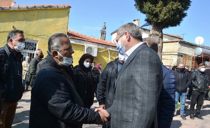 Ayvalık’ta katledilen taksici gözyaşlarıyla uğurlandı