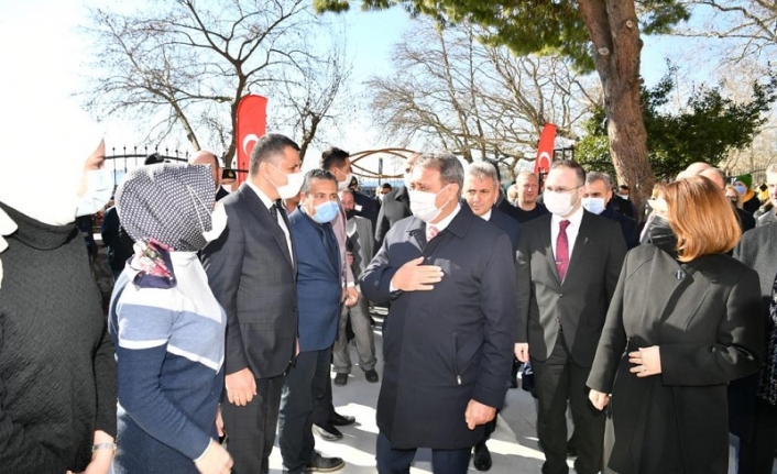 Devlet erkanı Marmara Adası'na çıkarmak yaptı