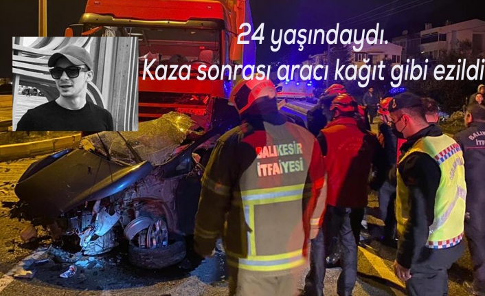 Edremit'e ateş düşüren bir kaza daha