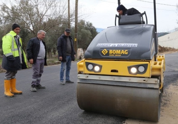 Edremit'te Asfalt Seferberliği