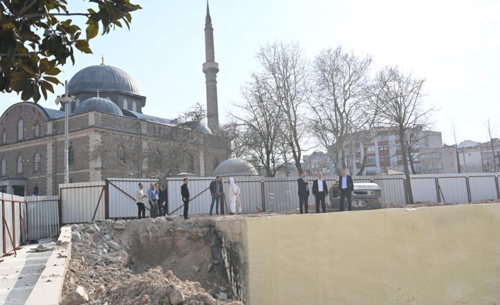 Zağnos Paşa Camisi çevre düzenlemesi  sonrası göz kamaştıracak