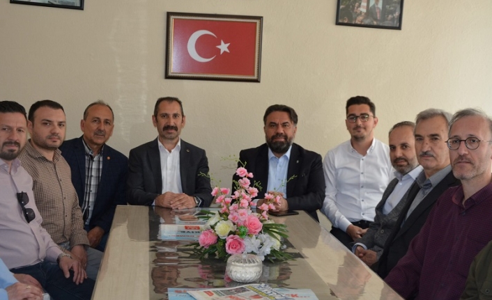 Ak Parti Cumhur İttifakı ortakları MHP ve BBP İl Başkanlıklarını ziyaret etti.