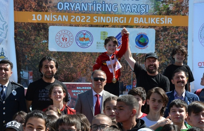Sındırgı Spor Kenti Olmaya Aday, Oryantiring Yarışmasına Rekor Katılım
