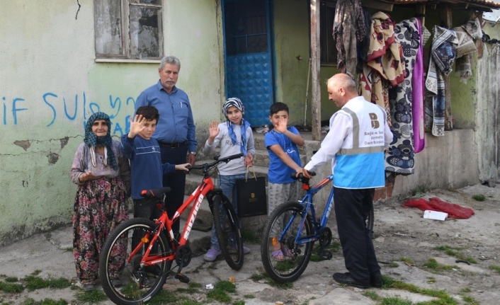 Balıkesir'de ağlatan dram. Bisikletli çocukların arkasından koşulardı.