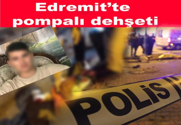 Edremit’te gençlerin tartışması kanlı bitti