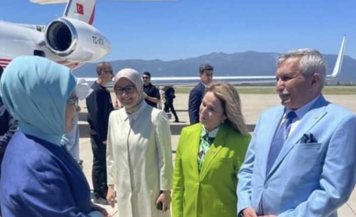 Emine Erdoğan Edremt'te