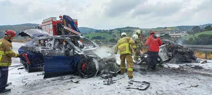 Balıkesir'de yağışlı hava: 2 kaza, 2 ölü