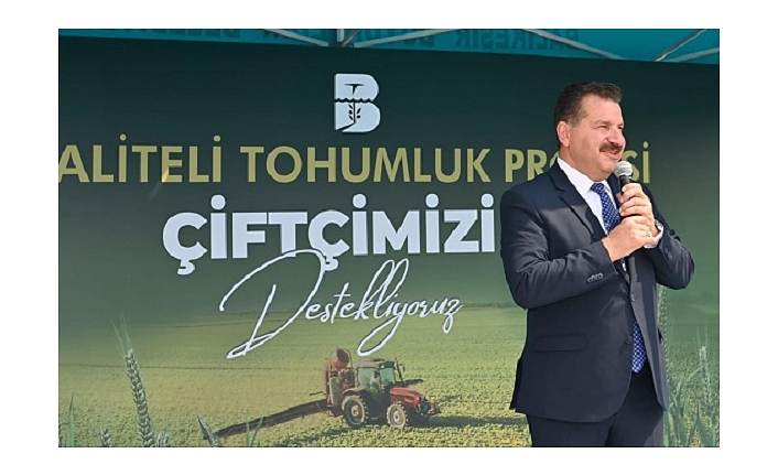 BBB’den üreticilere tohum temizleme makinesi desteği