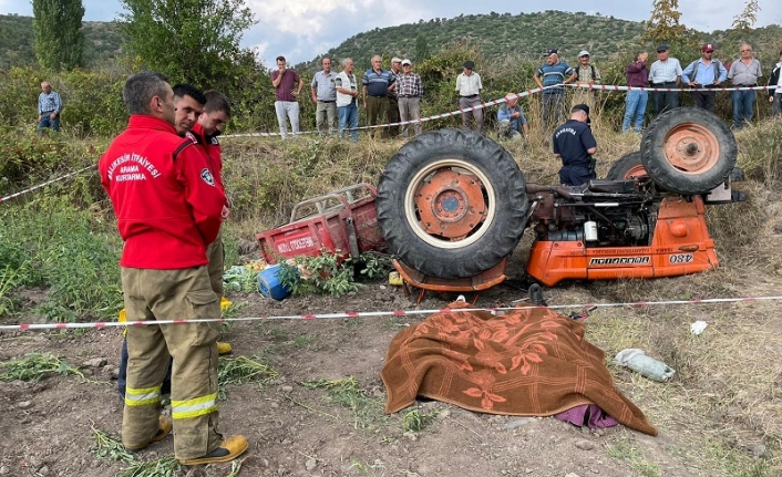 Korkunç kaza: Traktörün altında kalan iki kişi yaşamını yitirdi