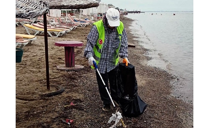 Sahillerden 212 traktör atık toplandı