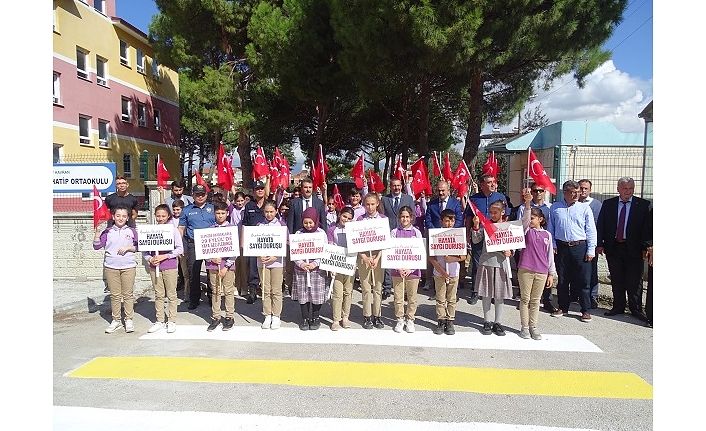 “Yayalara Öncelik Duruşu, Hayata Saygı Duruşu”