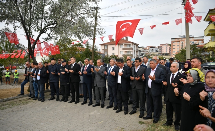 Eş zamanlı açılış Muhtarlık Hizmet Binalarının Temel Atma Töreni Yapıldı