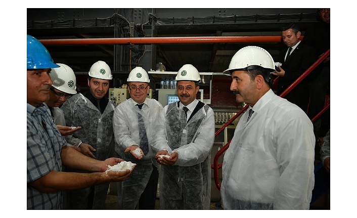 Vali Hasan Şıldak 'tan Şeker Fabrikasına Ziyaret 