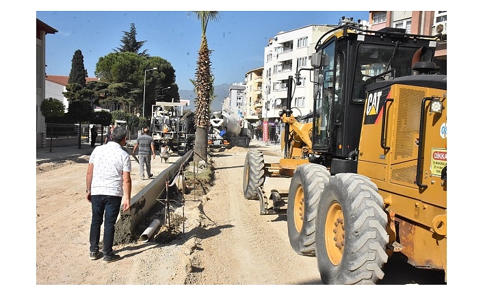 Yılmaz Akpınar Bulvarı Yenileniyor