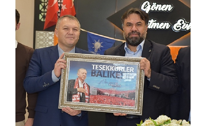 AK Parti Balıkesir İl Başkanı Ekrem Başaran, Gönen İlçe Teşkilatını ziyaretlerinde bulundu