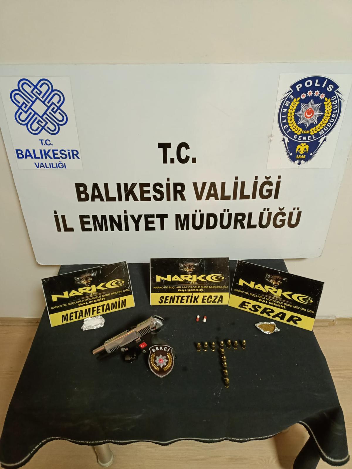 Balıkesir Polis & jandarma 24 saat 13.12.2022