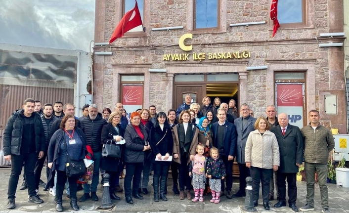 Ayvalık’ta CHP’den ÖBEK çalışması