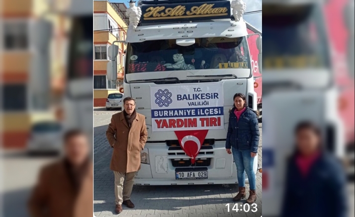 Burhaniyeliler Depremzedelere Yardım İçin Tek Yürek Oldu