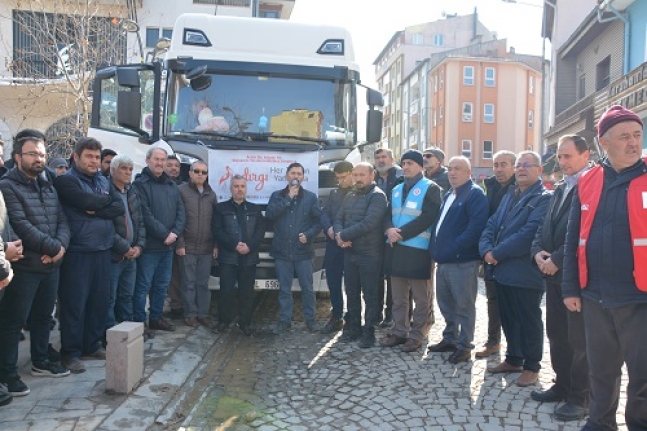 Sındırgı’dan Hatay’a Gönül Köprüsü