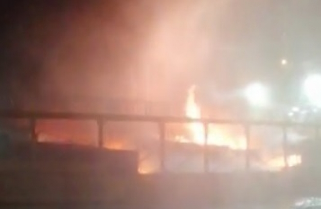 Bandırma'dan giden feribot yangını saniye saniye kameralara böyle yansıdı