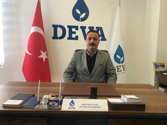 Deva Ayvalık İlçe Başkanı Övüç’ten Millet İttifakı’na destek açıklaması