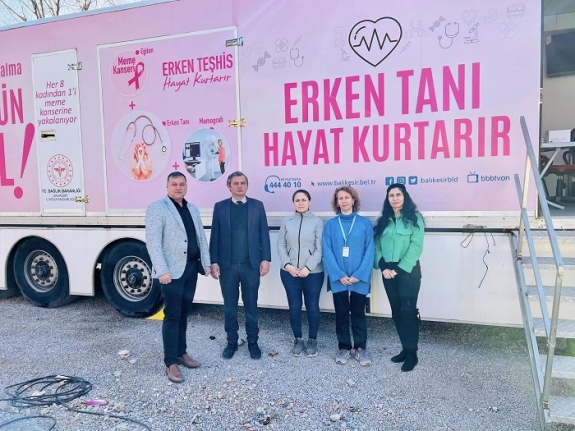 KETEM Mobil Sağlık TIR’ı Edremit’te  